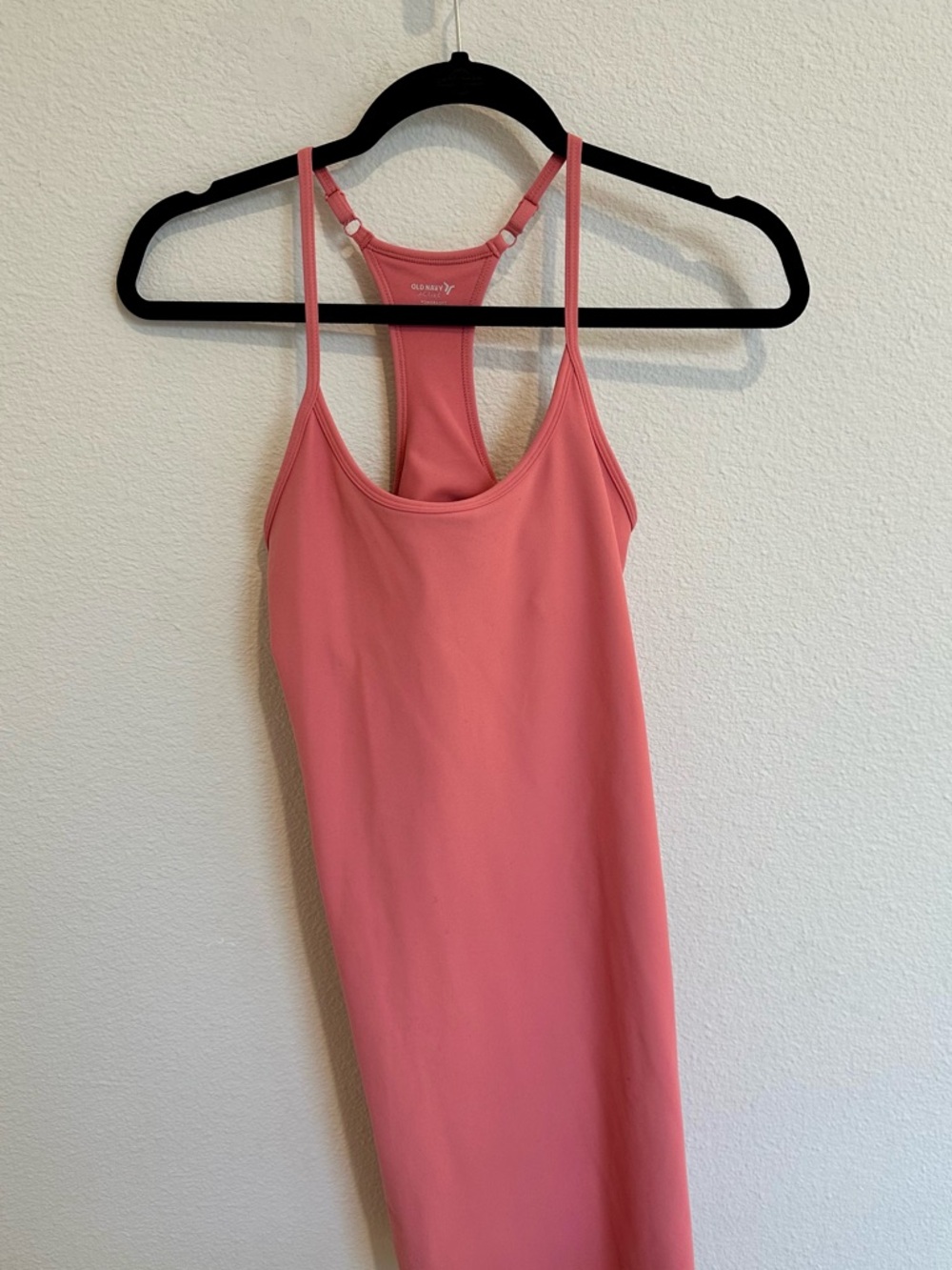 Old Navy Coral Pink Racerback Althetic Dress